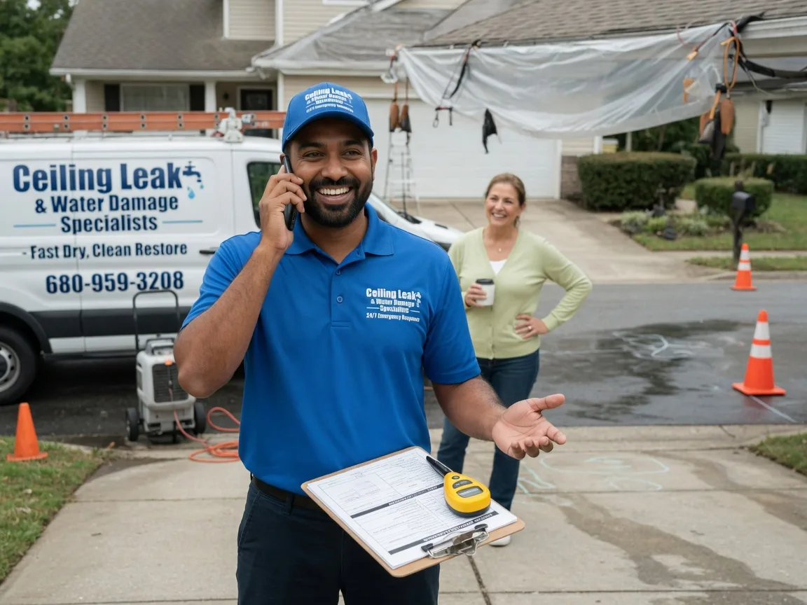 Ceiling Leak Cleanup Lorado, WV FAQs